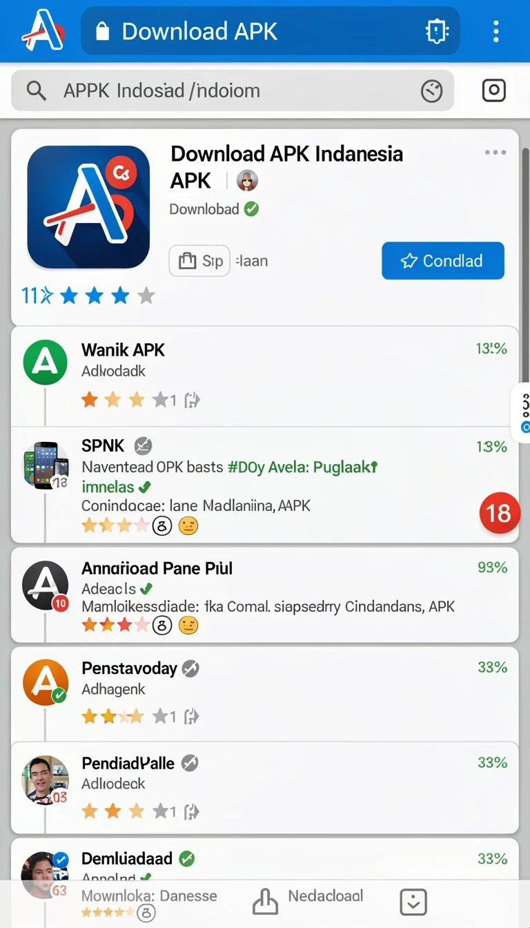 Tampilan Cara Download dan Instal dewi88 di Android