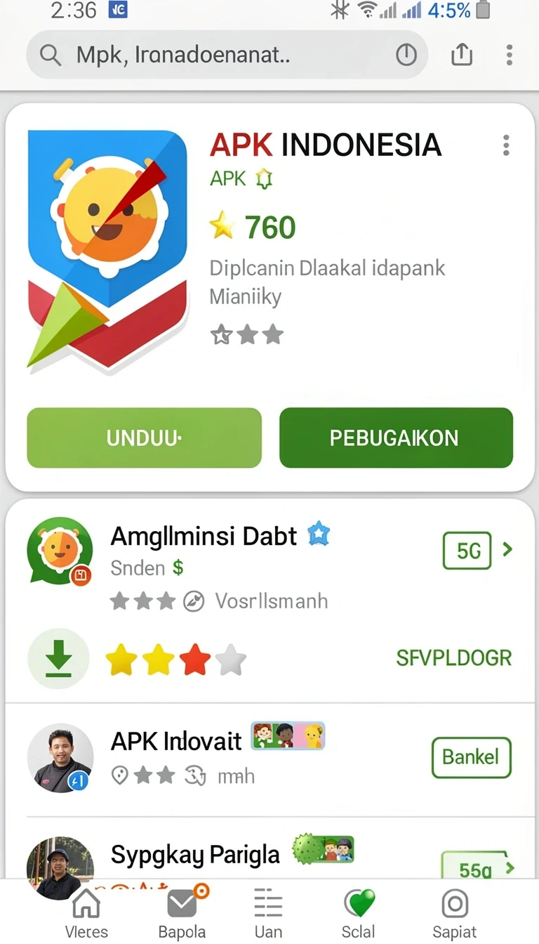Tampilan Aplikasi panen138 Resmi: Download dan Instalasi