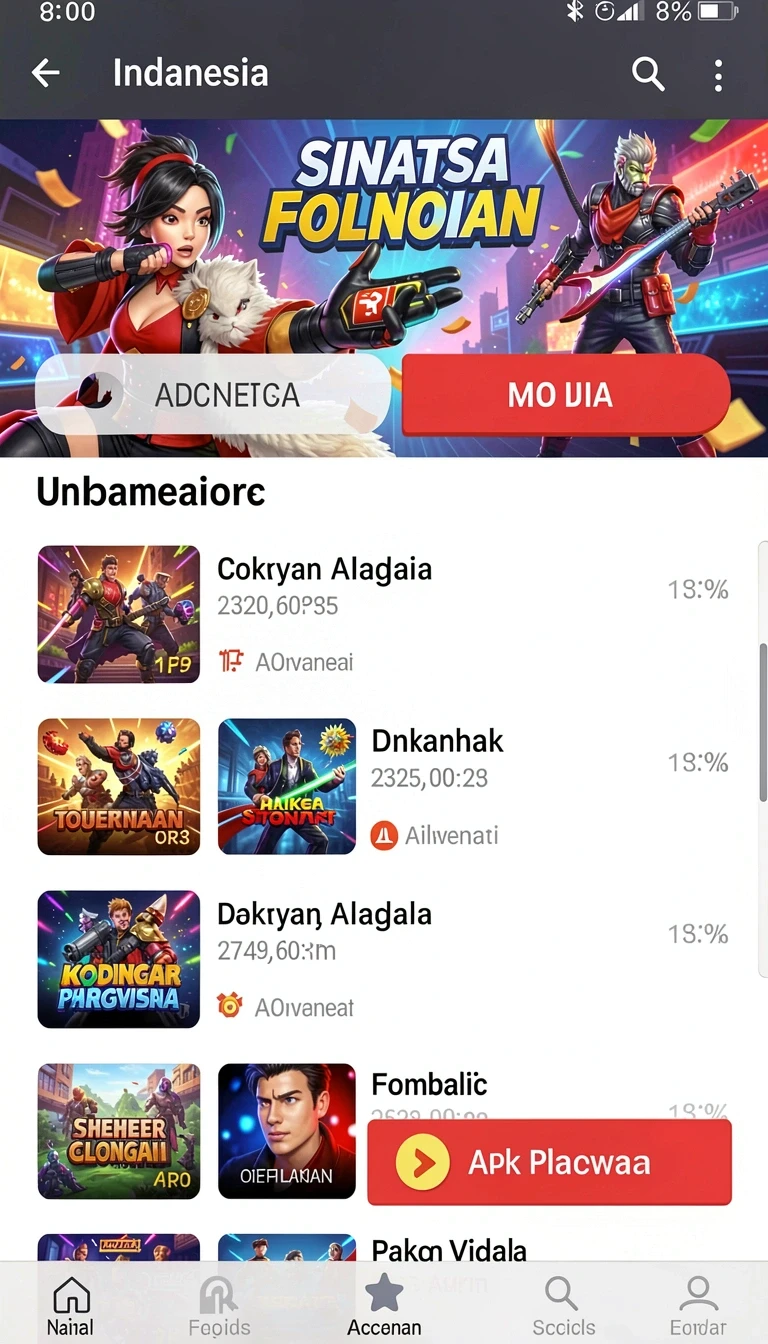 Tampilan bigrich77 APK Terbaru untuk Perangkat Android