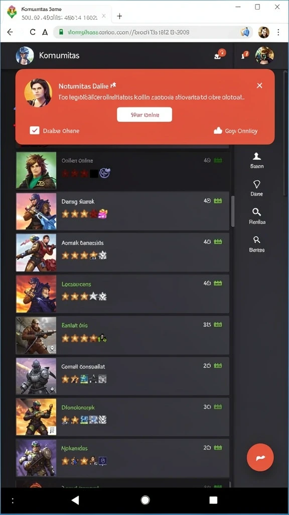 Tampilan rk77 APK Terbaru untuk Perangkat Android